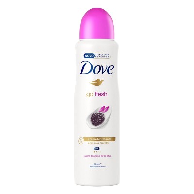 Desodorante Aerosol Amora e Flor de Lótus 48h Dove Go Fresh 150ml