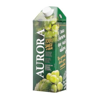 Suco Uva Aurora Integral Branco 1,5L