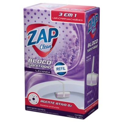 Bloco Sanitário Zap Clean Lavanda 30g