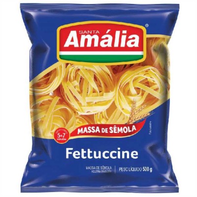 Macarrão Santa Amália Ninho Fetuccine Sêmola 500gr