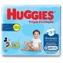 Fralda Descartavel Infantil Huggies Tripla Protecão Jumbo 28un G (9kg À 12,5kg)