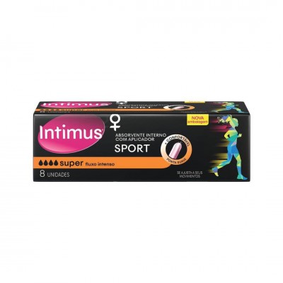 Absorvente Intimus Interno Sport Suave com Aplicador 8UN