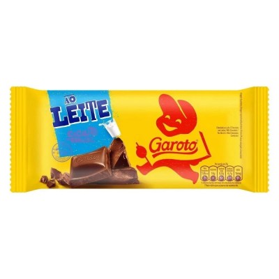 Chocolate Garoto Tablete Ao Leite 80g