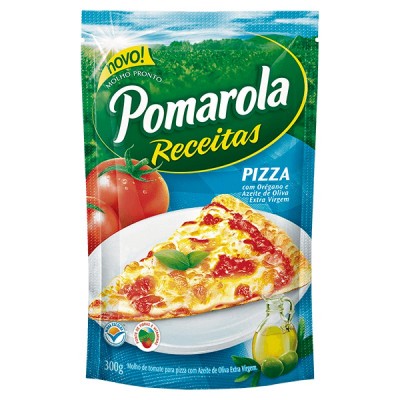 Molho Pronto Pomarola Pizza Sache 300gr