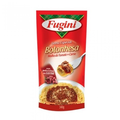 Molho De Tomate Fugini Bolonhesa Sachê 340g