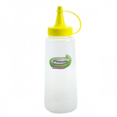 Bisnaga Plast Plasvale Amarelo 250ml