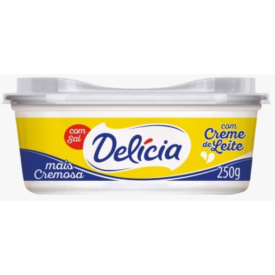 Margarina Delicia Com Creme Leite Com Sal 250g