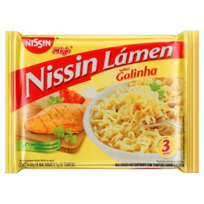 Macarrao Instantâneo Nissin Galinha 85gr