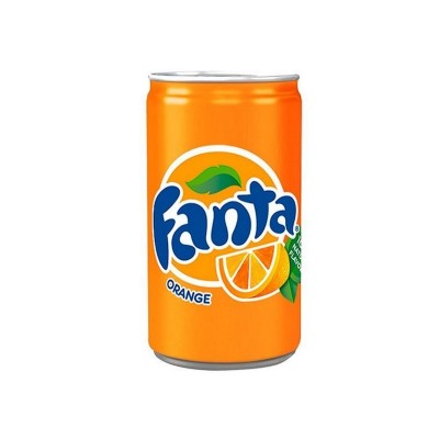 Refrigerante Fanta Laranja Lata Sleek 220ml