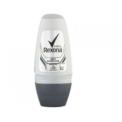 Desodorante Roll-On Sem Perfume 48h Rexona Men 50ml