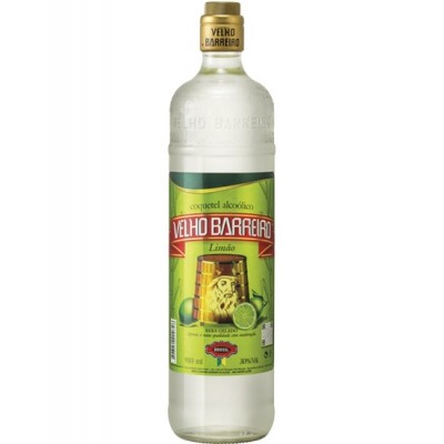 Cachaça Velho Barreiro Limão Garrafa 910ml