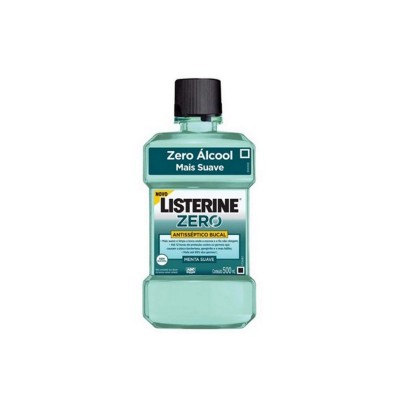 Enchagante bucal Listerine Com Mint Zero 500ml