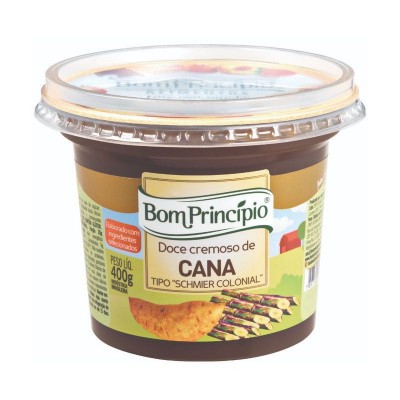 Doce Cremoso De Cana Bom Principio 350gr