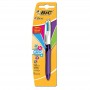 Caneta Bic Esferografica Grip Fashion 4 Cores Bl