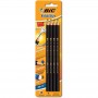 Lapis Bic Evolut Hexag Sem Borracha Preto 4un